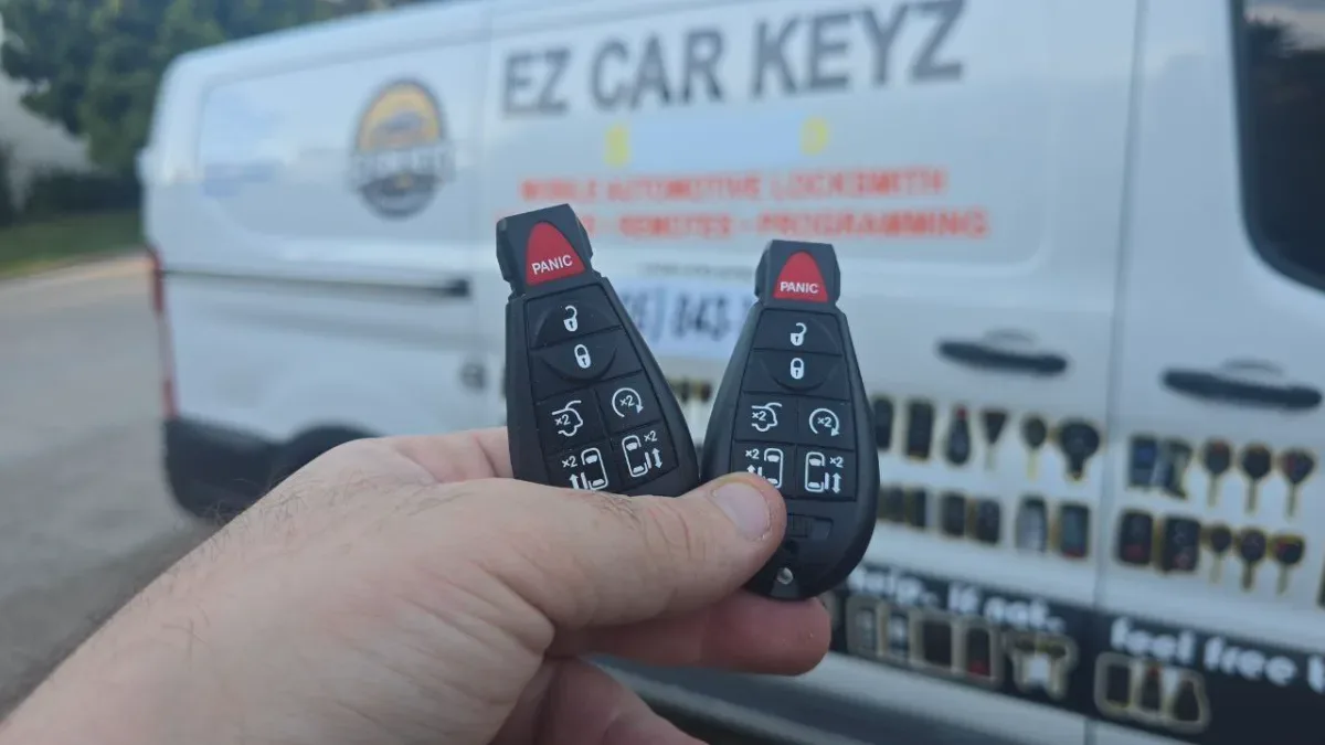 Lost 2018 Jeep Renegade key replacement by EZ Car Keyz in Ventura CA