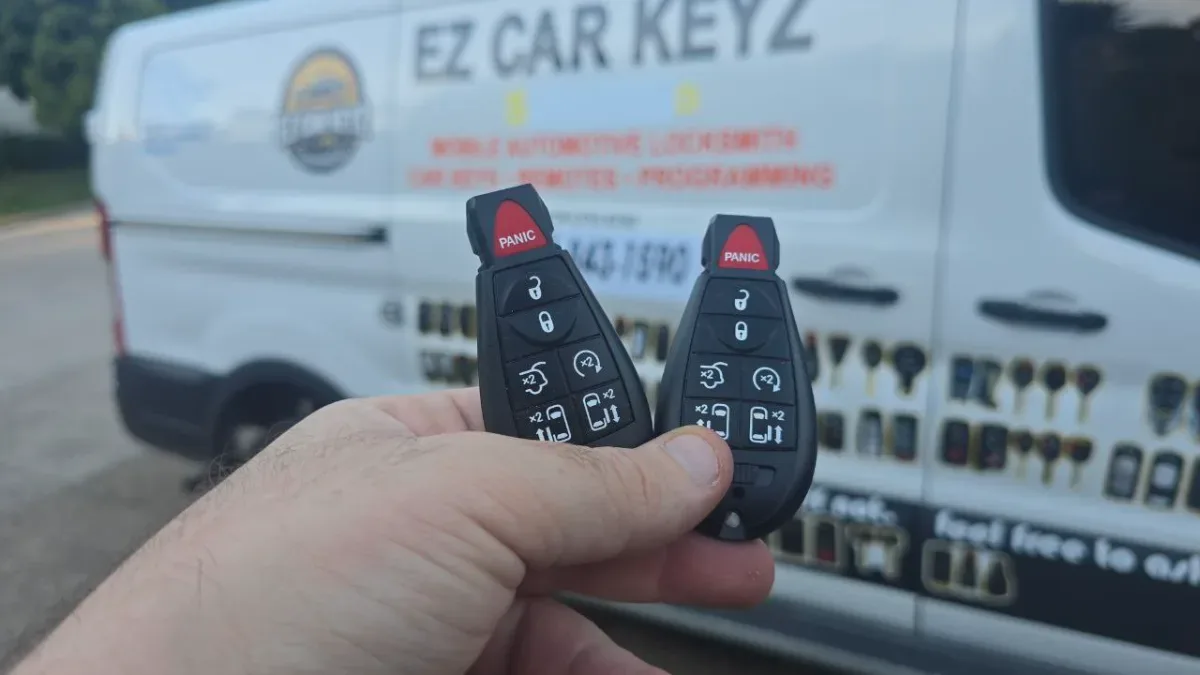 All keys lost service for 2019 Jeep Renegade by EZ Car Keyz Ventura CA