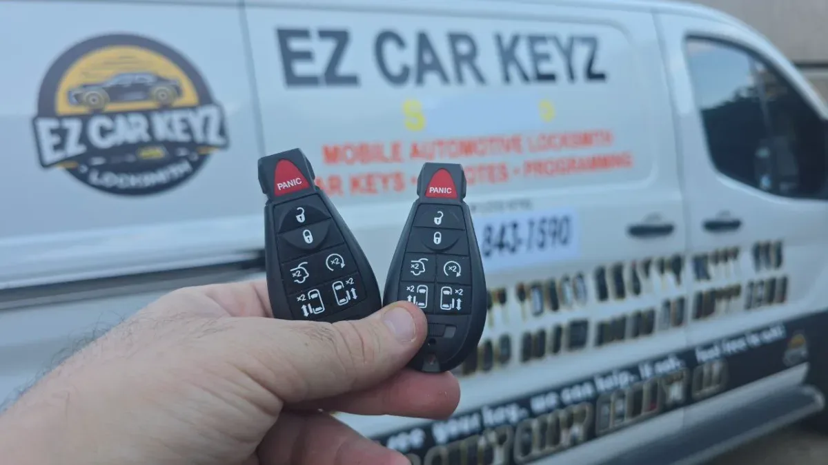 Mobile 2011 Jeep Wrangler key replacement at your location in Oxnard CA