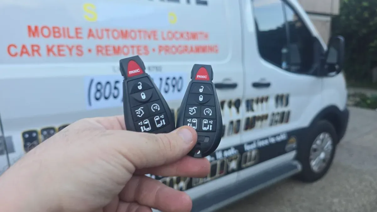 Emergency 2022 Jeep Wrangler car key service in Oxnard CA