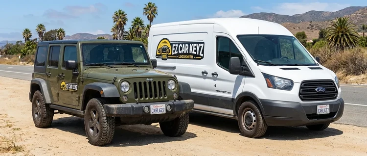Jeep Wrangler mobile car key service by EZ Car Keyz in Ventura County
