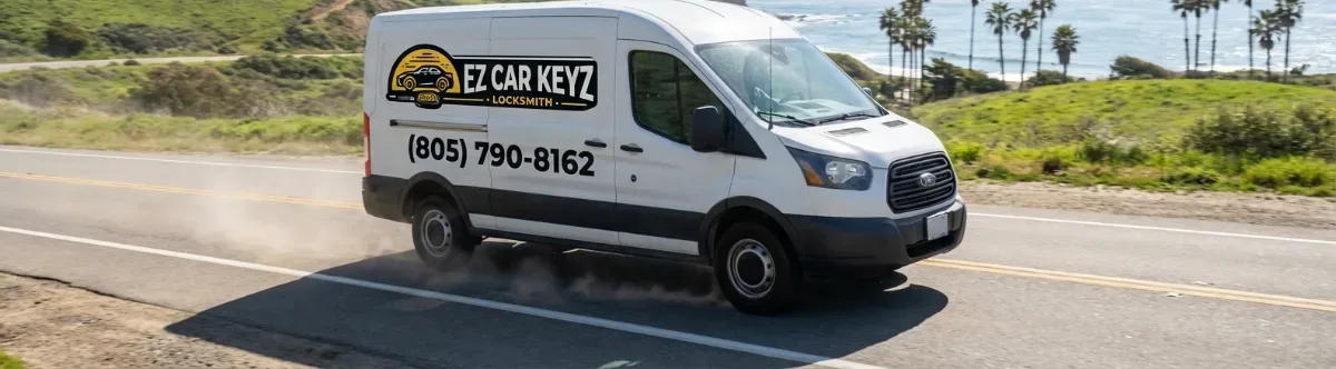 EZ Car Keyz mobile locksmith van
