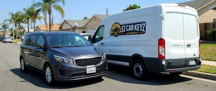 Kia Carnival mobile car key service by EZ Car Keyz in Ventura County