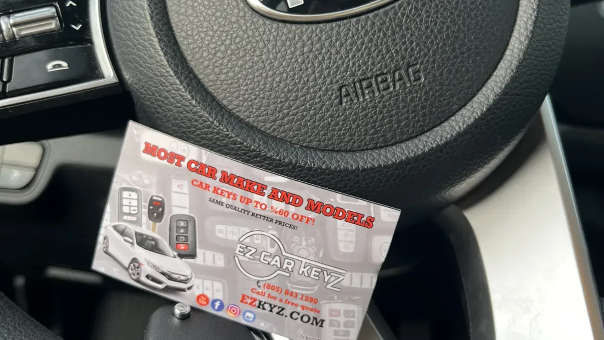 Insured mobile locksmith working on 2023 Kia EV6 in Santa Barbara CA