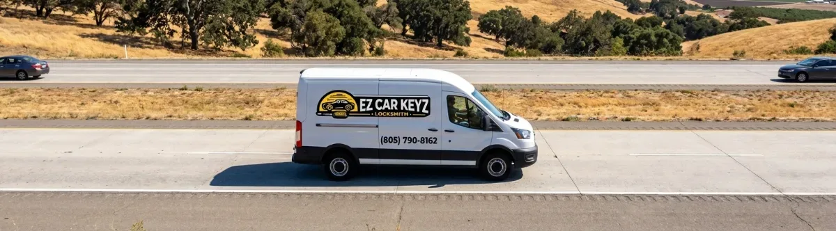 EZ Car Keyz mobile locksmith van