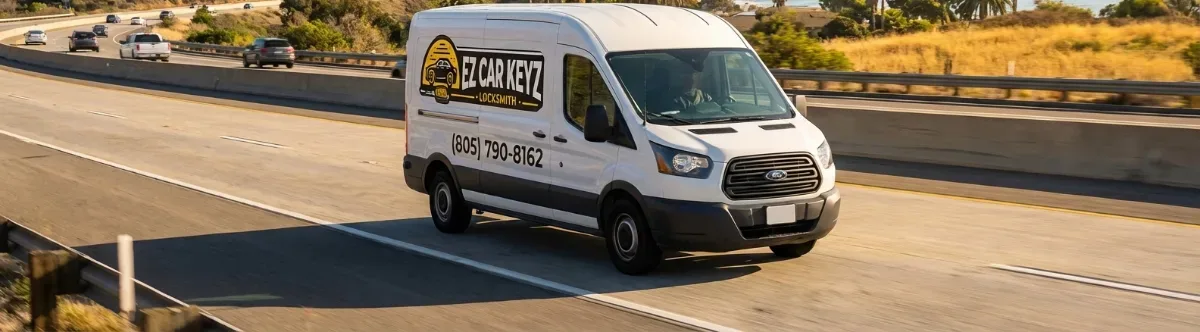 EZ Car Keyz mobile locksmith van