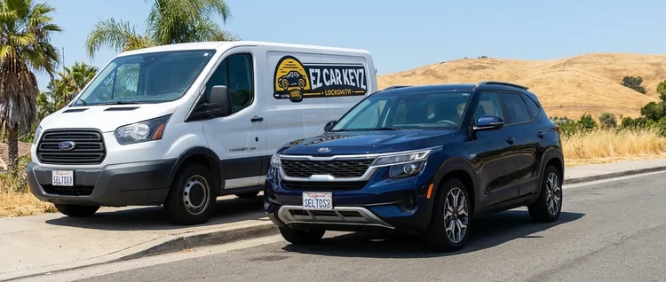 Kia Seltos mobile car key service by EZ Car Keyz in Ventura County