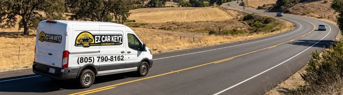 EZ Car Keyz mobile locksmith van