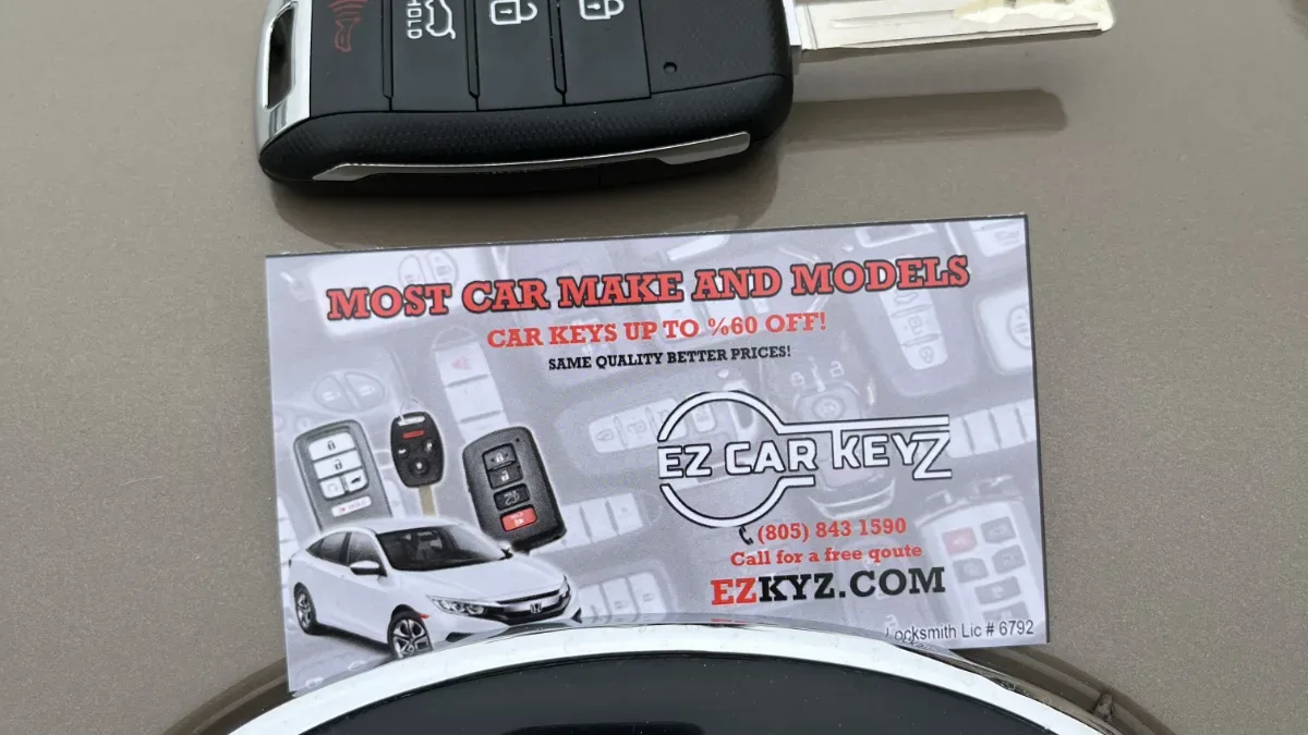 2025 Kia Soul key made with no spare by EZ Car Keyz Ventura CA