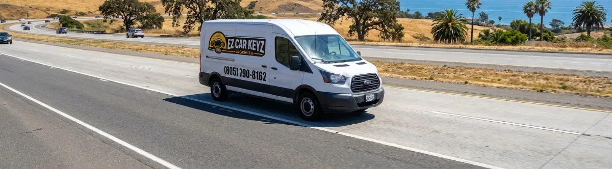 EZ Car Keyz mobile locksmith van