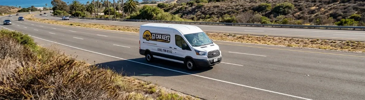 EZ Car Keyz mobile locksmith van