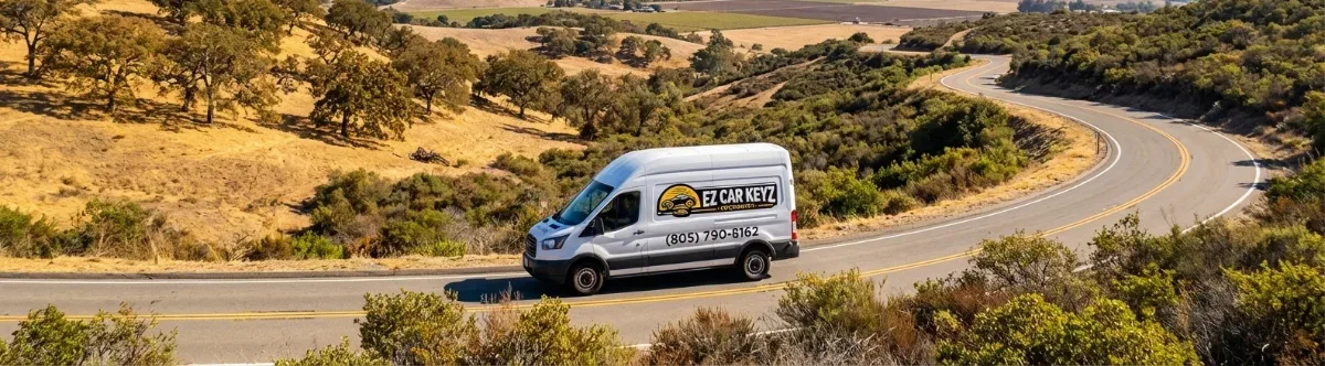 EZ Car Keyz mobile locksmith van
