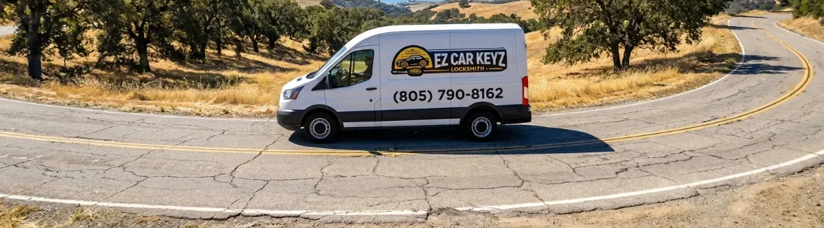 EZ Car Keyz mobile locksmith van