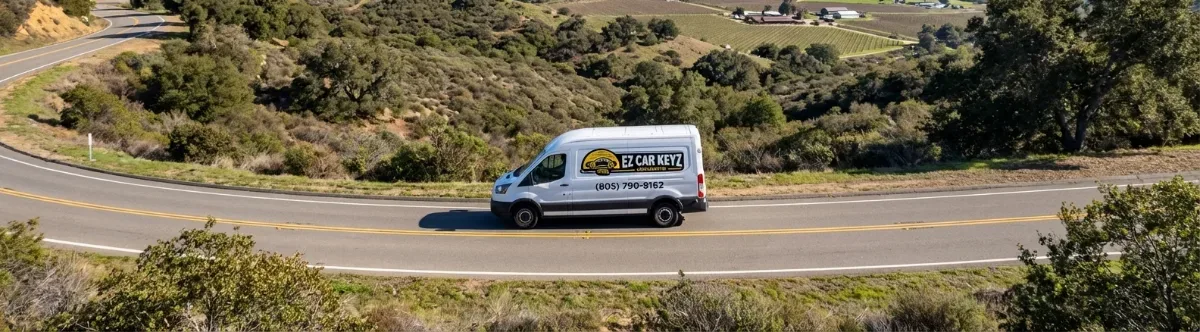 EZ Car Keyz mobile locksmith van