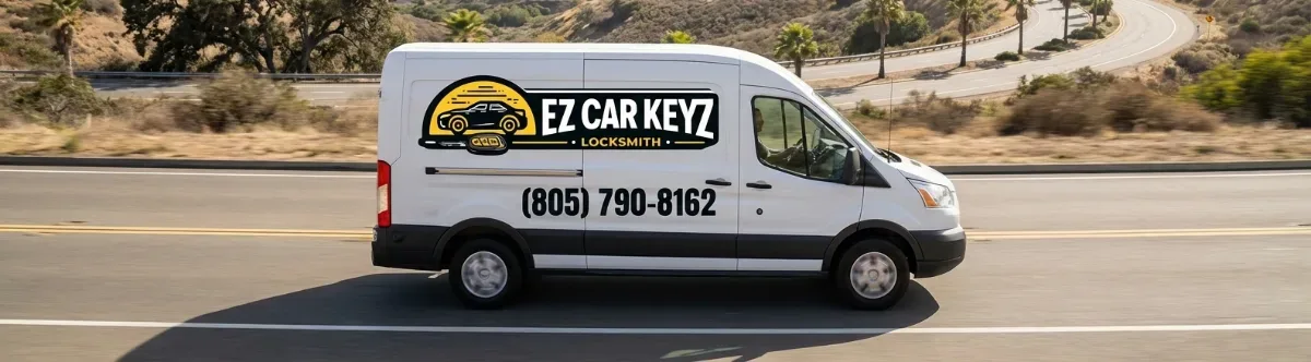 EZ Car Keyz mobile locksmith van