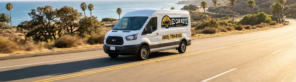 EZ Car Keyz mobile locksmith van