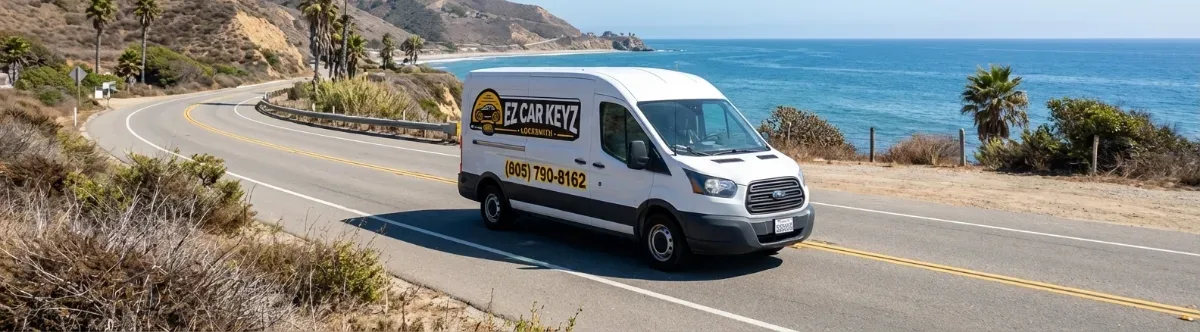EZ Car Keyz mobile locksmith van