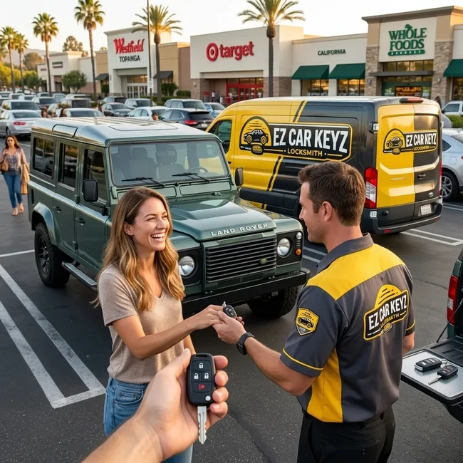 Land Rover Defender key replacement in Ventura County