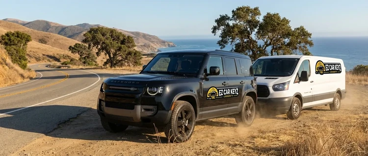 Land Rover Defender mobile car key service by EZ Car Keyz in Ventura County