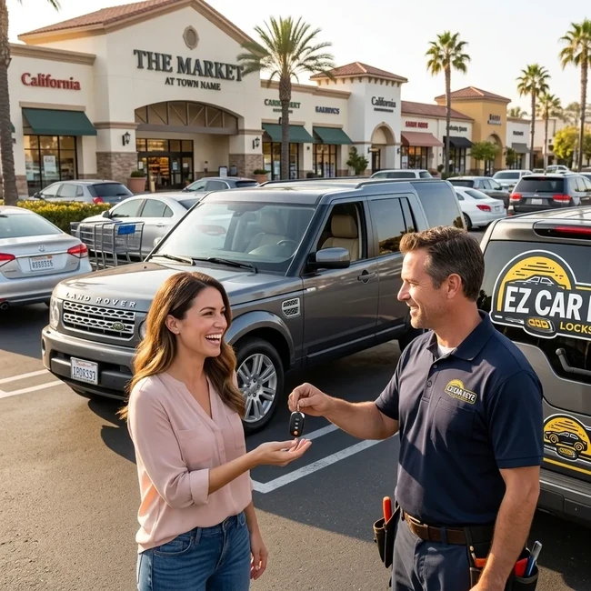 Land Rover Lr4 key replacement in Ventura County