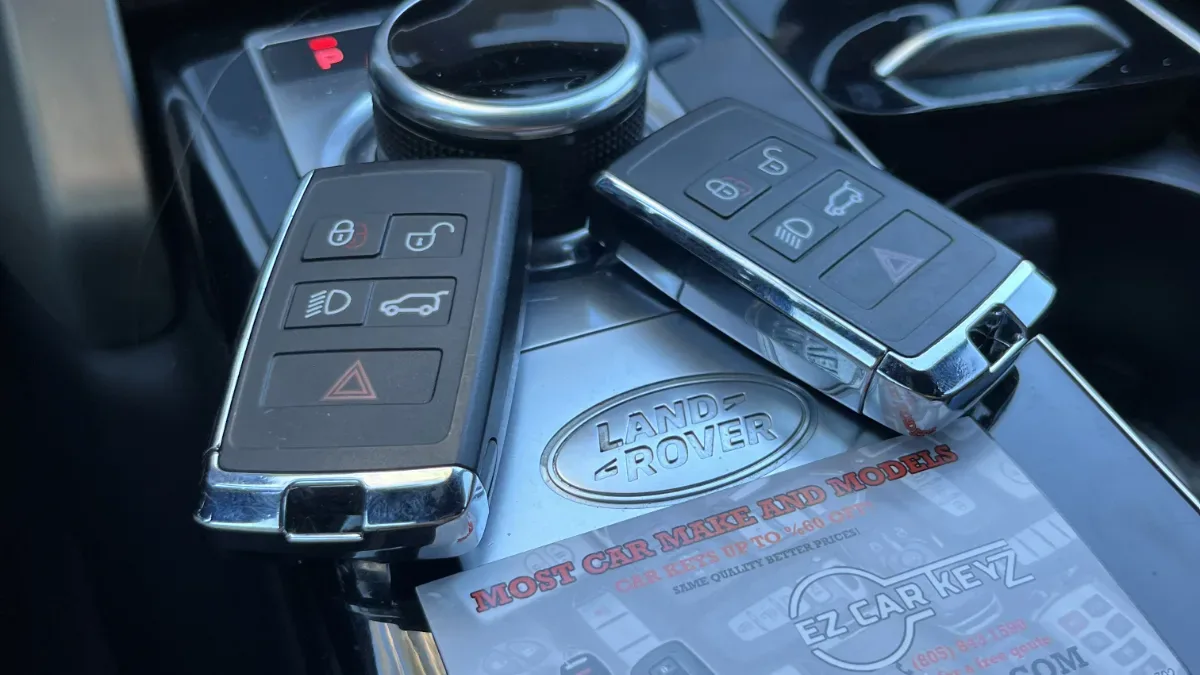 Lost 2021 Land Rover Range Rover Evoque key replacement by EZ Car Keyz in Ventura CA