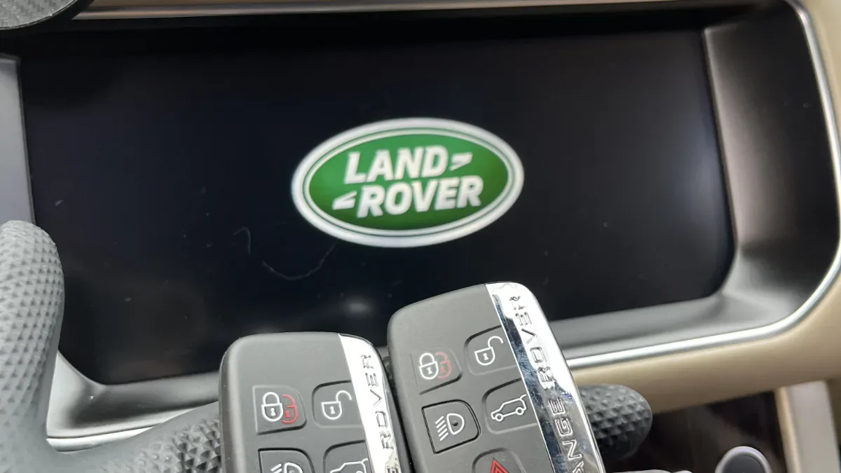 On-site 2022 Land Rover Range Rover Sport car key programming in Camarillo CA