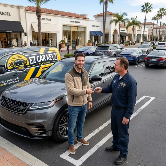Land Rover Range Rover Velar key replacement in Ventura County