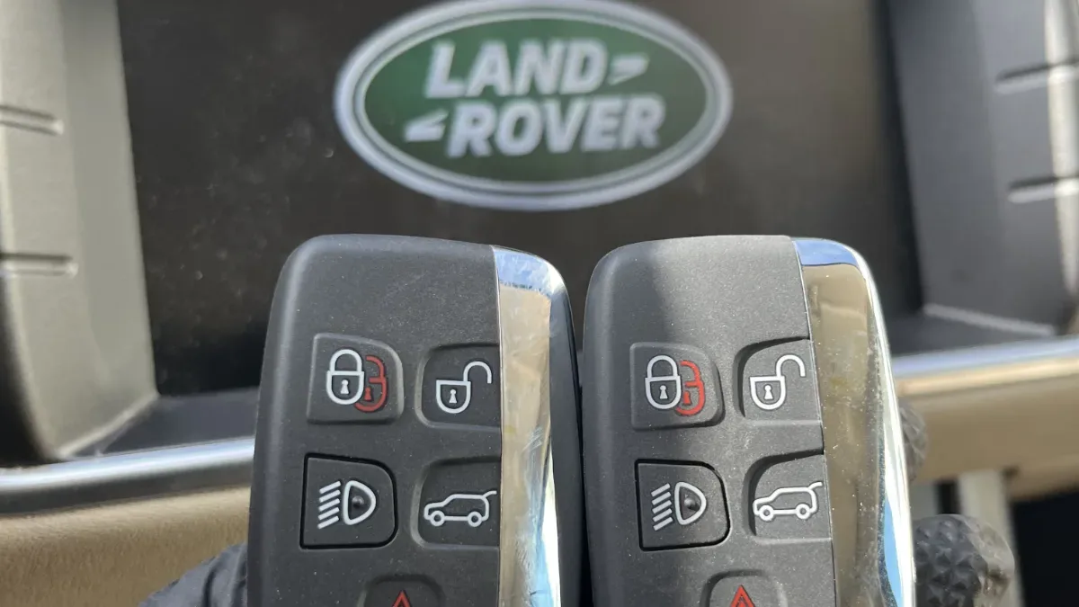 Same-day 2010 Land Rover Range Rover key replacement in Santa Barbara CA