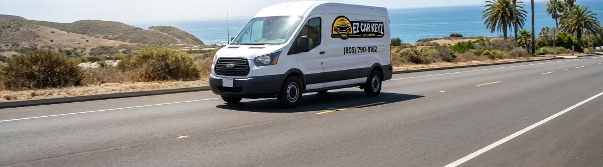 EZ Car Keyz mobile locksmith van