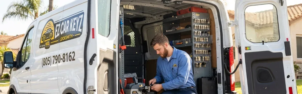 Dealer grade 2023 Land Rover Range Rover key fob from EZ Car Keyz Santa Barbara CA