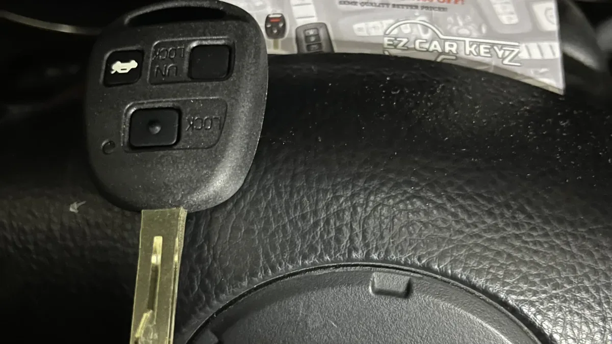 Quick turnaround 2016 Lexus CT car key by EZ Car Keyz in Ventura CA