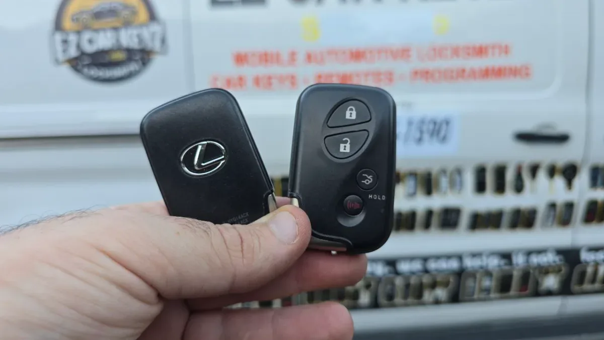 1999 Lexus GS key made with no spare by EZ Car Keyz Montecito CA