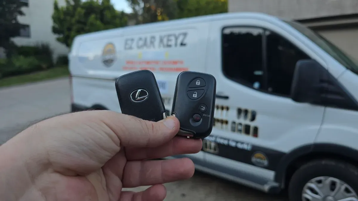 2002 Lexus GS key made with no spare by EZ Car Keyz Simi Valley CA