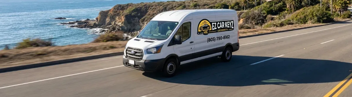 EZ Car Keyz mobile locksmith van