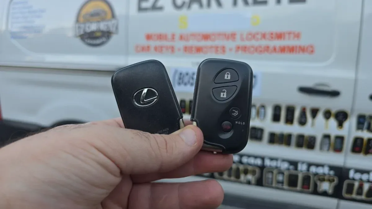 Lost 2003 Lexus GS key replacement by EZ Car Keyz in Simi Valley CA