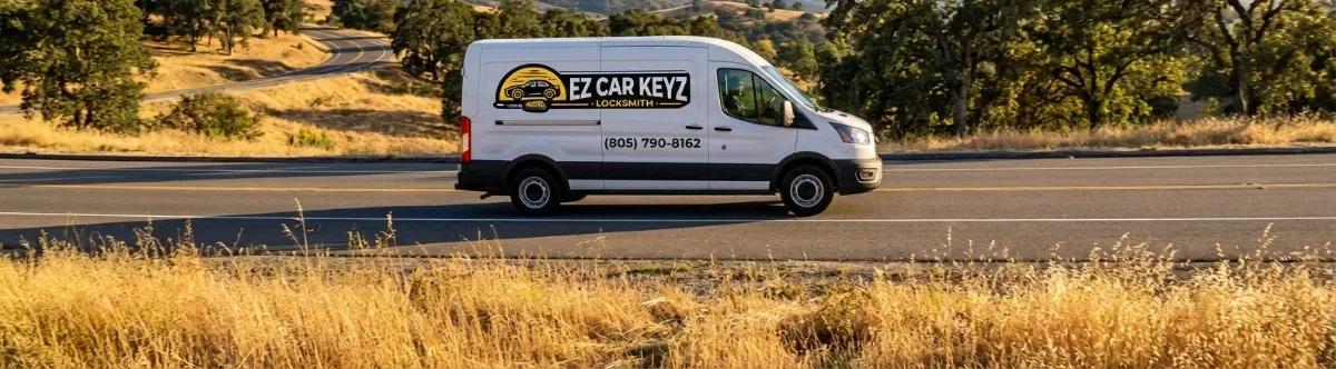 EZ Car Keyz mobile locksmith van