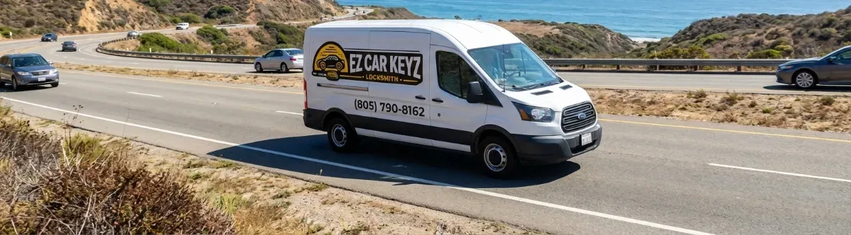 EZ Car Keyz mobile locksmith van