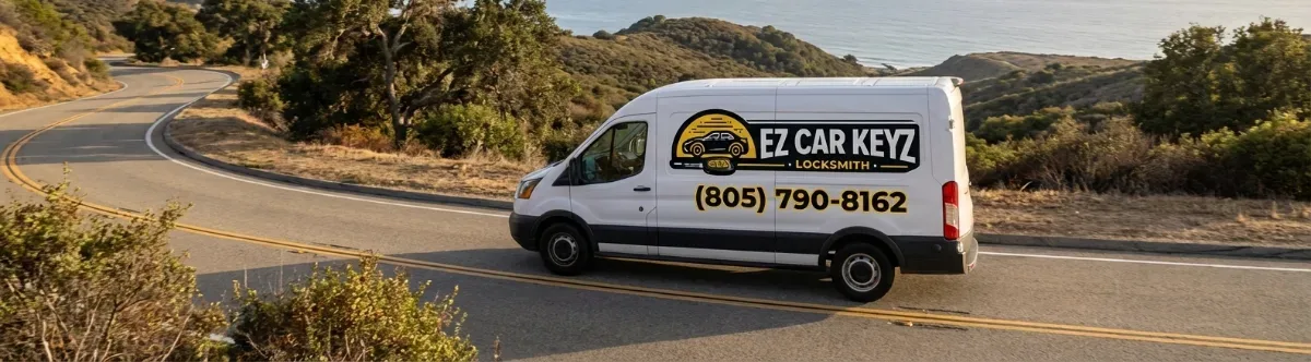 EZ Car Keyz mobile locksmith van