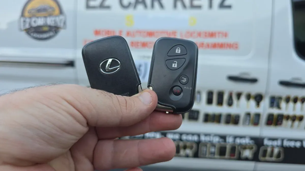 Same-day 2012 Lexus GX key replacement in Port Hueneme CA