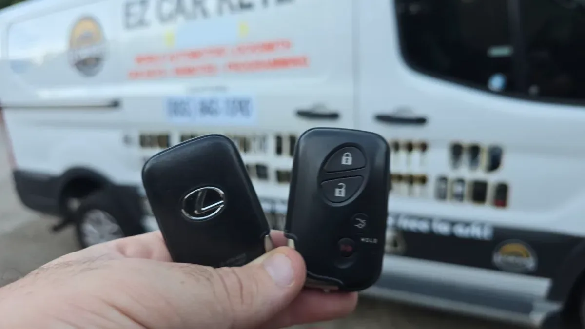 Certified auto locksmith servicing 2008 Lexus IS in Moorpark CA