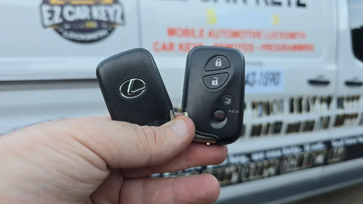 2010 Lexus LS key replaced in your driveway in Goleta CA