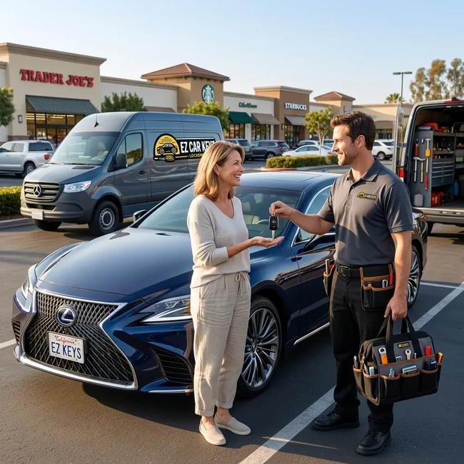 Lexus LS key replacement in Ventura County