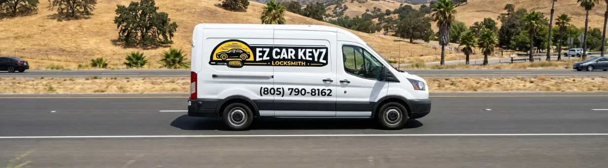 EZ Car Keyz mobile locksmith van