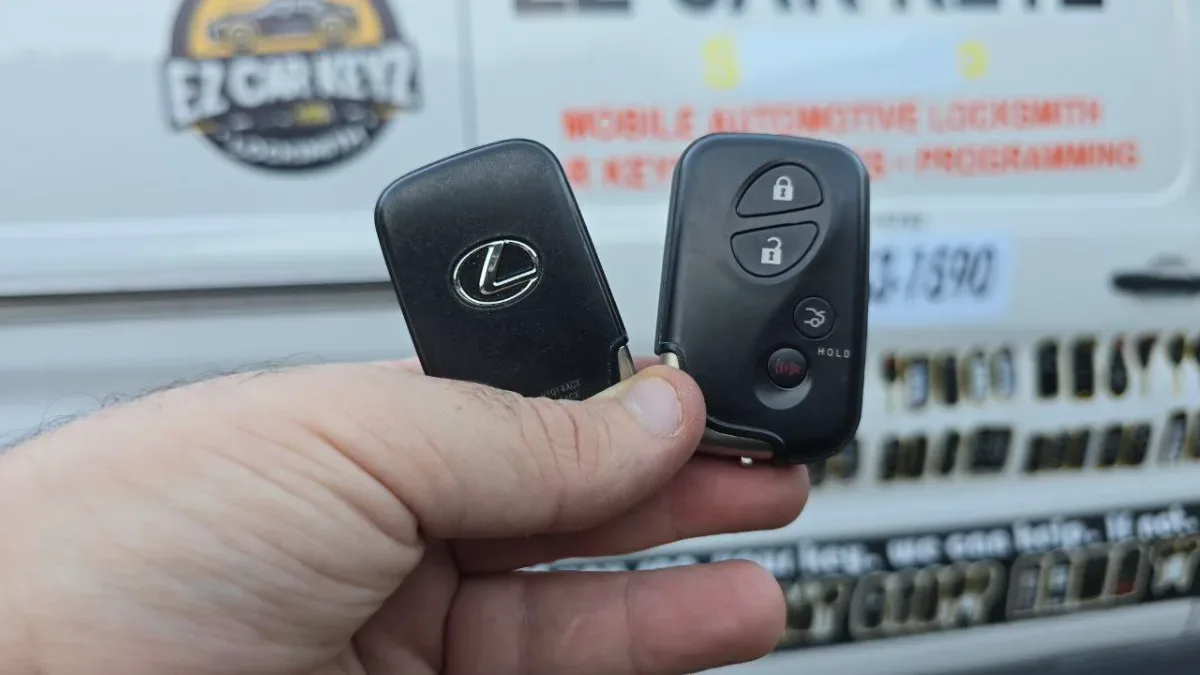 All keys lost service for 2020 Lexus LX by EZ Car Keyz Oxnard CA