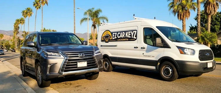 Lexus LX mobile car key service by EZ Car Keyz in Ventura County