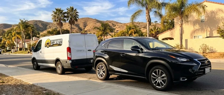 Lexus Nx mobile car key service by EZ Car Keyz in Ventura County