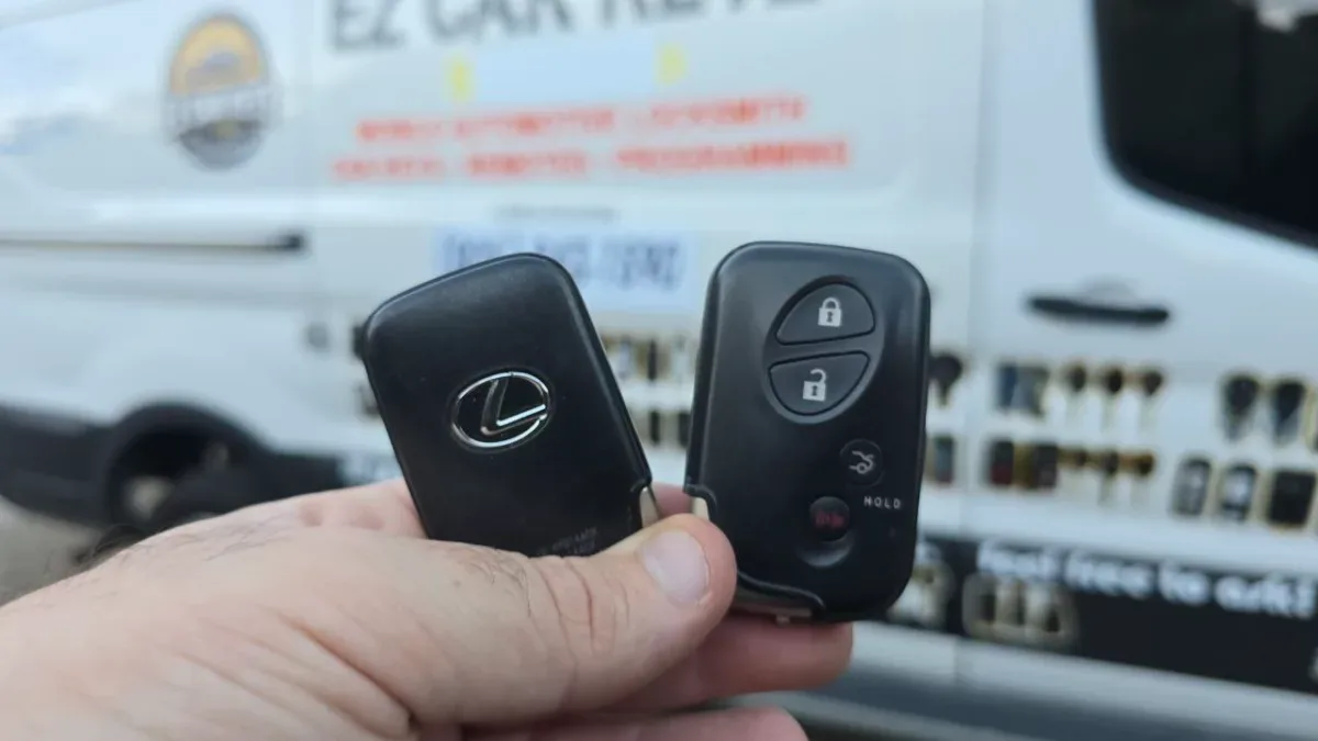 2016 Lexus RC key replacement at half the dealer price in Oxnard CA