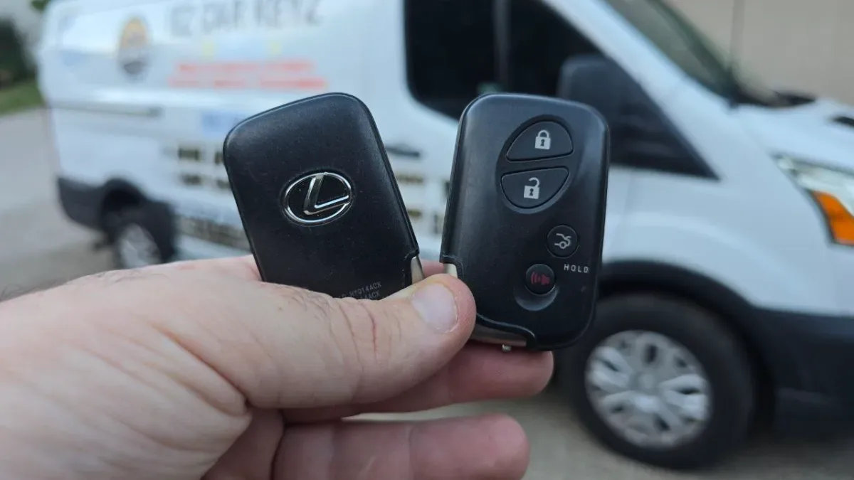 Low cost 2017 Lexus RC car key service by EZ Car Keyz Oxnard CA