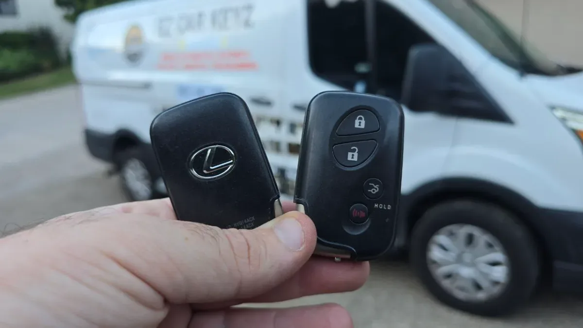 Affordable 2021 Lexus RC key replacement by EZ Car Keyz in Oxnard CA