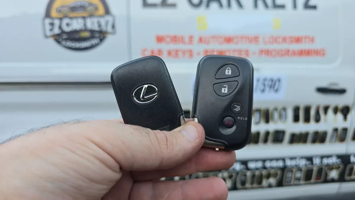 2004 Lexus RX key replaced in your driveway in Oxnard CA